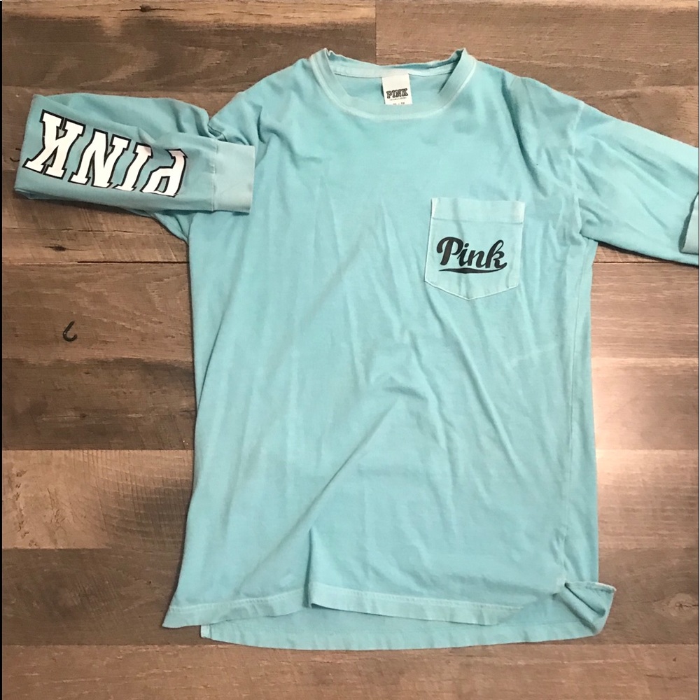 Pink long sleeve t-shirt